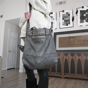 Patricia Nash Studded Leather Bag